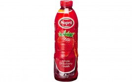 Mapro Whole Strawberry Crush   Plastic Bottle  750 millilitre